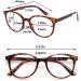 3 Pack Stylish Reading Glasses with Spring Hinge, Black/Tortoise Frames, Unisex, 1.0x Magnification - Buy Online on GoSupps.com