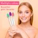 3 PCS Lip Scrub Brush Silicone Exfoliating Lip Brush Reusable Lip Scrubber Tool Soft Cleaning Lip Exfoliator Brush for Smoother and Fuller Lip Appearance (Pink+Green+Purple) - Buy Online on GoSupps.com