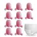 Dmuzsoih diaper exhibition model children's underwear exhibition model |10 pieces of diapers for the presentation of dummy torso models-diaper model diaper display-torso model inflatable pink
