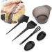 Hair Coloring Brush Anti Slip Hair Dyeing Styling Tool Hair Coloring Brush Hair Tint Salon Mixing Bowl Set for Salon and Household(1#) - Buy Online on GoSupps.com