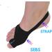 ERINSHOP Bunion Socks Corrector - Pain Relief Splint for Hallux Valgus - Orthopedic Toe Separator Brace for Men and Women - Black, S (US 4-7.5) - Buy Online on GoSupps.com