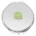 Four Leaf Clover Compact Mirror Handbag Gift With Free Engraving 138