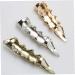 Bendable Joint Nail Ring - Fashionable Gothic Punk Hinge Armor Jewelry | Golden Claw Full Finger Accessory - Buy Online on GoSupps.com