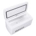 Insulin Cooler  White Large Display Screen Medicine Diabetic Supplies Refrigerator for Travel and Office  Medicine Cooler with Storage Bag