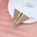 Iaceble Minimalist Triangle Hair Clip Barrette - Gold Metal Hairpin for Women and Girls - Buy Online on GoSupps.com