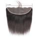 CHEEON 16 Brazilian Straight Human Hair Lace Frontal Closure - 150% Density | Natural Black Color 13x4 Frontal - Buy Online on GoSupps.com