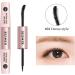 Yeeda Mascara And Eye Liner In One Piece Mascara And Eyeliner With Ultra Fine Brush Head Long Lasting Natural Eye Looking Mascara & Liquid Eyeliner 2 In 1 For Travel Microblading - Buy Online on GoSupps.com