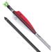 TenPoint EVO-X Lighted CenterPunch - 20" Carbon Crossbow Arrows, Pack of 3 - with Alpha-Blaze System, Alpha-Nock HP & HP Aluminum Bushing
