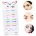 FOMIYES 24 Sets Paper Women Eyeliner Tape Reusable Eyeliner Sticker Chic Eye Line Sticker 1 count (Pack of 1) Colorfulx6pcs - Buy Online on GoSupps.com