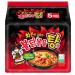 SAMYANG STEW TYPE HOT Chicken Ramen Noodles - Buldak Ramyun 145g (Pack of 5) HALAL