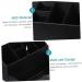 Beaupretty 2 Sets Scissor Holder for Stylists - Hairdressing Tool Storage Box | Salon Shear & Make-Up Tool Organizer - Buy Online on GoSupps.com