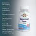 KAL Magnesium Complex 7 - Total Complex with Magnesium Glycinate Citrate Malate and More - Relaxation and Whole Body Support Supplements - Vegan 60-Day Guarantee - 60 Servings - 120 VegCaps 120 Count - Buy Online on GoSupps.com