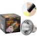 Newfun Turtle Heat Lamp - 4PC E27 75W Dimmable UVA + UVB Full Spectrum Bulbs for Reptiles Turtles Lizards & Amphibians - Ideal Aquarium Heating Solution - Buy Online on GoSupps.com