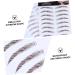 HAPINARY 4pcs Eyebrow Stickers Decal Stickers Stick on False Eyebrows Cosmetics 6d Transfer Stickers Make up - Buy Online on GoSupps.com