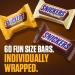 Snickers Original Peanut Butter & Almond Fun Size Bulk Variety Pack 44.5 oz - 60 Pieces - Buy Online on GoSupps.com