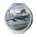 World war aircraft Mirror Compact Mirror fighter fish pocket mirror portable mirror