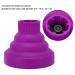 Collapsible Silicone Hair Dryer Diffuser for Portable Travel | Purple Universal Diffuser for Hair Blow Dryer - Buy Online on GoSupps.com