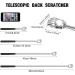 VZUHSW Stainless Steel Telescopic Back Scratcher - 3-in-1 Back Crawler & Massager for Itching Relief - Perfect for Head & Back Massage - 1 Piece - Buy Online on GoSupps.com