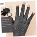 Healeved 1 Set Uv Protection Tape Nail Nail Molding Gel Nail Art Supplies Nail Art Tape Black Nail Building Gel Uv Tape Nail Gel Nail Art Uv Gloves Paper Fingerless Accessories - Buy Online on GoSupps.com