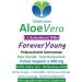 Forever Young Aloe Vera Gel 180 Powder Capsules - Pure Barbadensis Miller - No Extracts No Additives High Quality - Buy Online on GoSupps.com