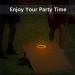 BLINNGO Cornhole Ring Lights - Single Color Gold | LED Cornhole Edge Lights for Standard Boards & Bags - Buy Online on GoSupps.com