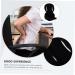 NOLITOY Adjustable Unisex Posture Brace & Seat Belt Holder | Anti-Hunchback Cotton Support for Shoulders - Black - Buy Online on GoSupps.com