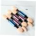 Healeved 10pcs Makeup Brush Eye Shadow Brush Eye Shadow Applicator Cosmetics Blending Brush - Buy Online on GoSupps.com