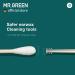 MR.GREEN Double Head Ear Wax Removal Tool - Stainless Steel Ear Cleaner for 360 Cleaning (Pearl Nickel) - Buy Online on GoSupps.com