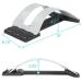Vive Back Stretcher & Cracker Device - Posture Corrector for Neck & Lumbar Pain Relief Herniated Disc & Spinal Stenosis - Orthopedic Spine Extension Tool - Buy Online on GoSupps.com