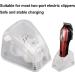 Hair Clipper Charging Stand Base Universal Quick Charging Stand Charger Battery Charging for Hairdressing Clipper Replacement for T Trimmers Charging Stand Hair Clippers Transparent - Buy Online on GoSupps.com