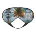 Palm Tree Tropical Print Unisex Sleep Mask Double-Sided Eye Mask Ideal for Sound Sleep and Skin Care