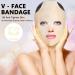 Uooker Face Lift Sleeping Strap - V Line & Double Chin Reducer | Reusable, Breathable, and Adjustable Face Lifting Mask - Buy Online on GoSupps.com