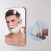 2 Pack Unbreakable Fogless Shower Mirror for Shaving and Makeup - Large 10.7x8 inches - Ideal for Camping and Bathroom - Fog Free Handheld Shave Mirror - Buy Online on GoSupps.com
