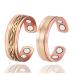 Copper Rings for Women 99.9% Set Solid Copper Adjustable Magnetic Ring Fashion Jewelry Present (0169 0948)