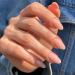 YOSOMK Nude Press on Almond Shaped Fake Nails | Medium Glossy Stick on False Nails for Women - Natural Full Cover Acrylic Glue Nails - Buy Online on GoSupps.com