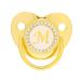 Golden Ultra-Light Silicone Pacifier for 0-6 Months | Soft BPA-Free Baby Pacifier with Clip | Safe & Stylish Infant Soother for 6-18 Months - Buy Online on GoSupps.com