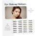 Healvian 60 Pairs Eyeshadow Stickers Eyelid Strips Double Sided Tape Eyeliner Makeup Stickers Glue - Buy Online on GoSupps.com