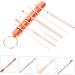 FRCOLOR Ear-Picker Set - Stainless Steel Ear Cleaning Kit with Metal Spatula and Curette Spoon for Ear Wax Removal - Multipurpose Nursing Tool - Buy Online on GoSupps.com