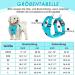 Buy Slowton Dog Harness with Seat Belt Breathable & Secure Car Safety for Dogs - Light Blue Medium - International Shipping Available - Buy Online on GoSupps.com