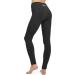FitsT4 Women's Winter Full Seat Riding Tights Fleece Lined Horse Riding Pants Silicon Grip Equestrian Breeches with Pockets Black Medium - Buy Online on GoSupps.com