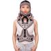 JLASER NOCKING FURCHT THORACIC FULL BACK BRACE adjustable cervical thorax orthosis head-neck-breast orthoses vertebrate rehabilitation support for the neck