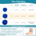 Heel Protector for Pressure Sores | Foot Elevation Pillow | Ankle Protector Wedge Cushion | Bed Sores Support Pillow for Sleeping | Medium Size 1 PCS - Buy Online on GoSupps.com