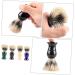 Beavorty 8pcs Shaving Brush Foam Tool Set - Plastic Handle Accessories Bag - Ideal for Men - 10.5x3.9cm - International Shipping Available - Buy Online on GoSupps.com