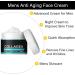 Men's Anti-Ageing Face Cream with Collagen - Skin Firming Cream for Body and Face - Reduces Fine Lines - Moisturiser for Men - Buy Online on GoSupps.com