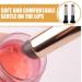 Baluue 6pcs Lip Brush Set - Silicone Lipstick Applicators with Lids | Portable & Easy to Clean Makeup Brushes for Lip Gloss & Concealer - Buy Online on GoSupps.com