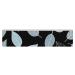 Resistance Bands Exercise Bands White and Gray Leaves Printed Elastic Band Leg Bands Resistance Fitness Bands Fabric Resistance Bands