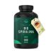 Bio Spirulina Pressling - 600 tablets (500mg) high -dose - 100% pure spirulina algae from controlled organic cultivation without additives - vegan laboratory test German production - True Nature