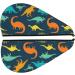 Hair Towel Wrap - Quick Drying Towel Turban with Button | Hand Drawn Seamless Design - Buy Online on GoSupps.com