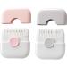 Split Ends Hair Trimmer Women Fringe Trimmer 2 in 1 Mini Portable Cute Hair Brush Detachable Dustproof Knob Adjustable Stainless Steel Slicer Hair Clipper Type 1 - Buy Online on GoSupps.com