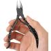 CHJHJKG Nail Clippers (Beauty) Black Toenail Ingrown Nail Art Cuticle Nipper Clipper Edge Cutter Manicure Scissor Plier Tool Pedicure Dead Skin Remover(B) - Buy Online on GoSupps.com